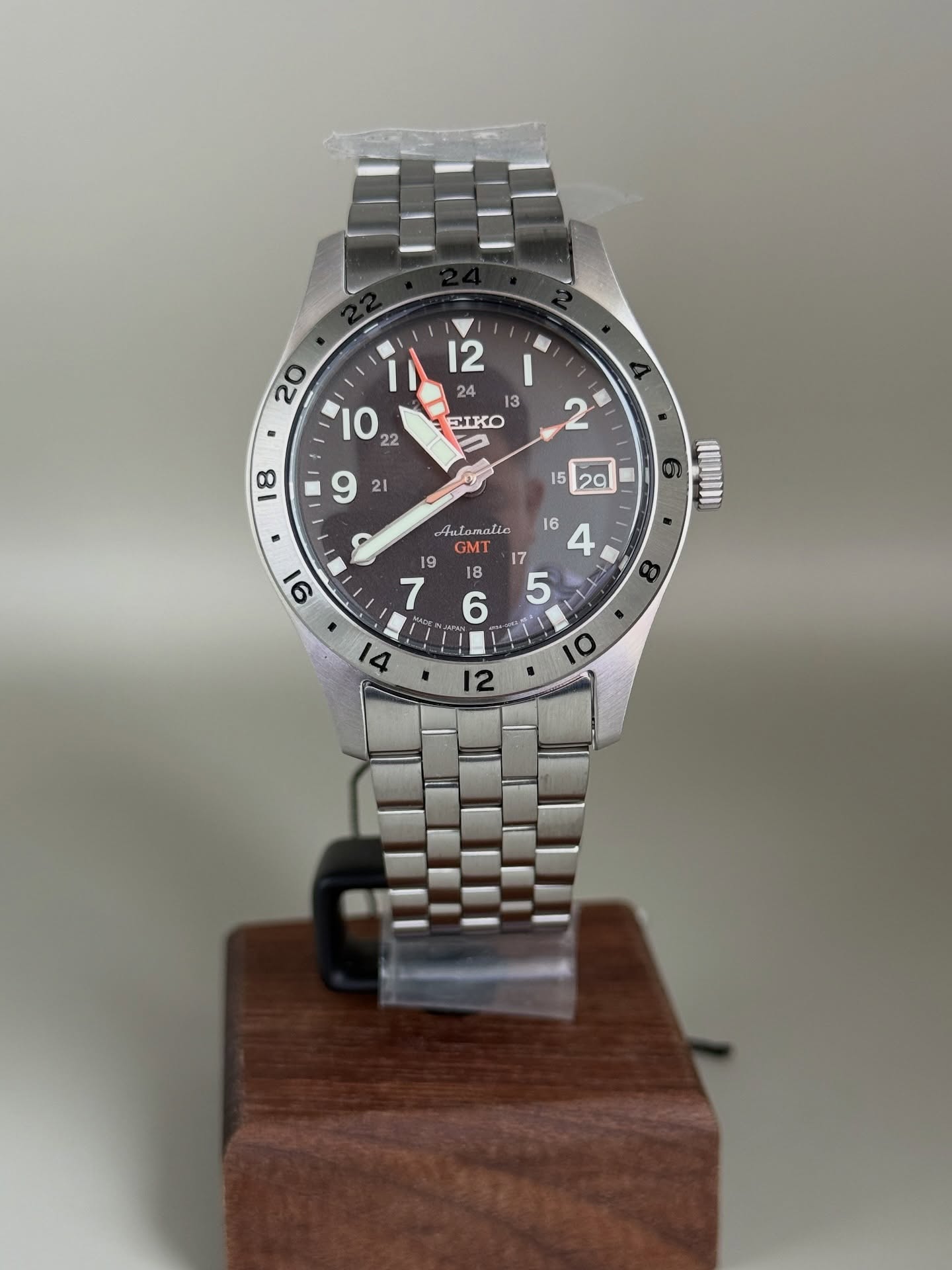 565377343_17877436899433336_9044108054072855280_n Seiko 5 GMT BLACK EXPLORER SBSC011 (Made In Japan) - Image 1
