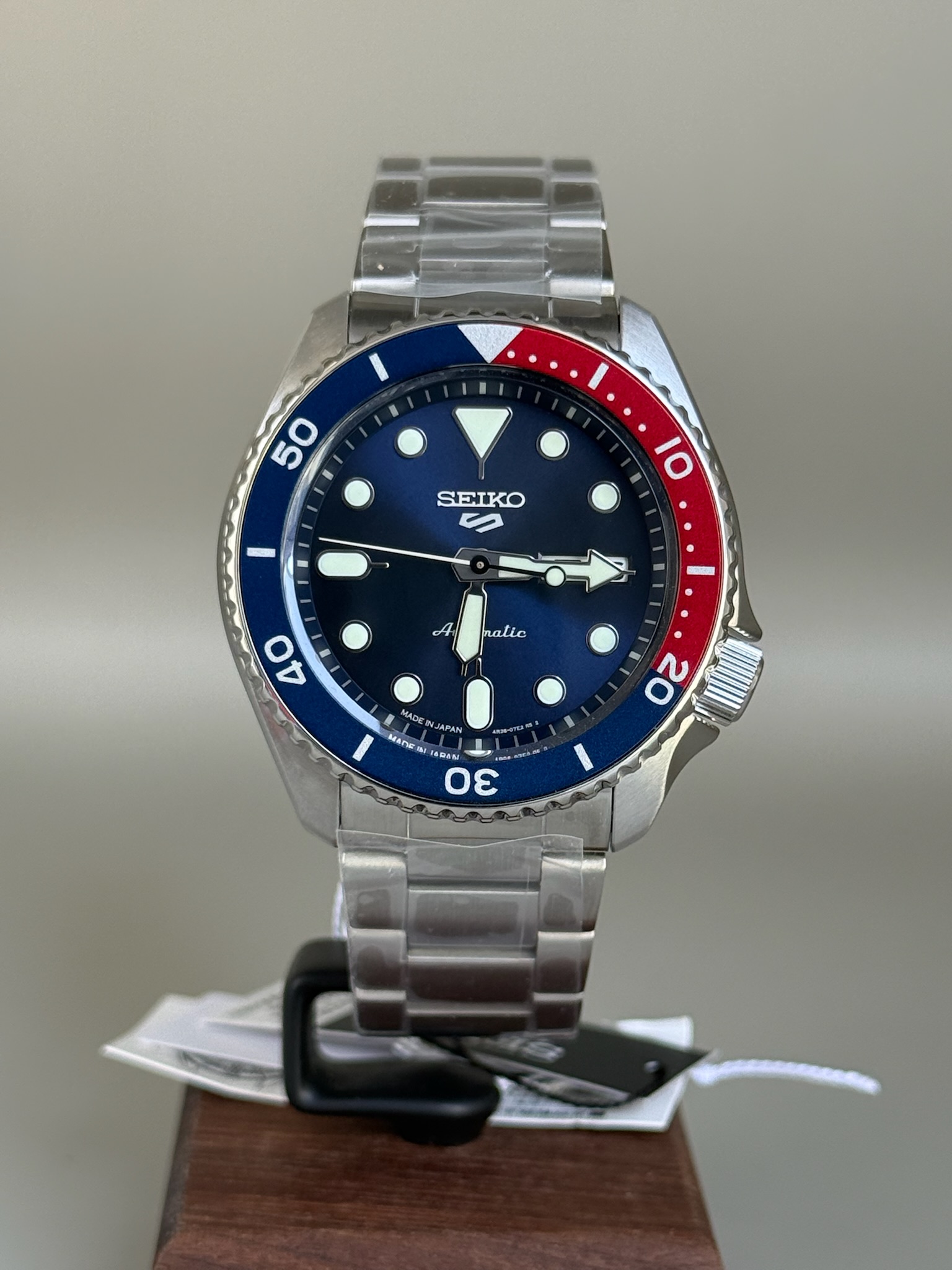 IMG_6324 Seiko 5 Sports Pepsi SBSA003 (JDM Edition) - Image 1