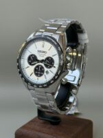 SEIKO Selection Solar Chronograph The Standard SBPY165 Men's Silver - Image 3