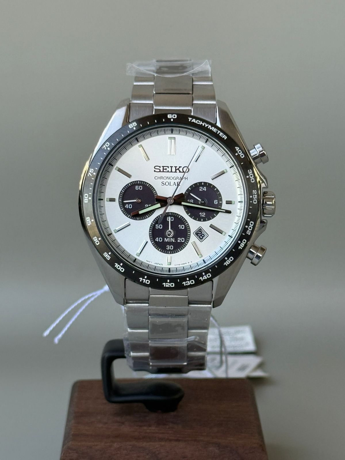 WhatsApp Image 2026-01-02 at 3.58.02 PM SEIKO Selection Solar Chronograph The Standard SBPY165 Men's Silver - Image 1