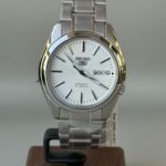 Seiko 5 SNKL41K1 Silver Stainless Automatic Watch Men