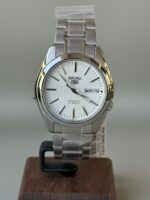 Seiko 5 SNKL41K1 Silver Stainless Automatic Watch Men