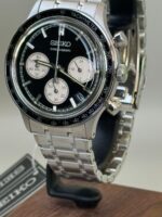 Seiko Essentials SSB479P1 Chronograph Quartz Black Dial 38.7mm Stainless Steel Men's Watch - Image 8