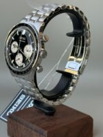 Seiko Essentials SSB479P1 Chronograph Quartz Black Dial 38.7mm Stainless Steel Men's Watch - Image 6