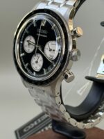 Seiko Essentials SSB479P1 Chronograph Quartz Black Dial 38.7mm Stainless Steel Men's Watch - Image 9