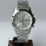 Seiko Selection Men's Quartz Chronograph Watch SBTQ039 Silver
