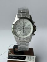 Seiko Selection Men's Quartz Chronograph Watch SBTQ039 Silver