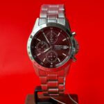 Seiko Selection Men's Quartz Chronograph Watch SBTQ045 Red