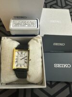 Seiko TANK Classic Quartz Men's Watch White dial- SWR104P1 - Image 3