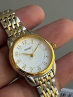 Seiko SUR562P1 Ladies Quartz Two-Tone Watch - Image 3