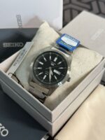 Seiko SNKN13J1 Seiko 5 Automatic Black Dial Watch - Image 10