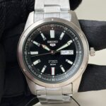 Seiko SNKN13J1 Seiko 5 Automatic Black Dial Watch