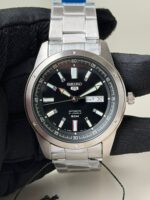 Seiko SNKN13J1 Seiko 5 Automatic Black Dial Watch