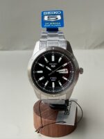 Seiko SNKN13J1 Seiko 5 Automatic Black Dial Watch - Image 4