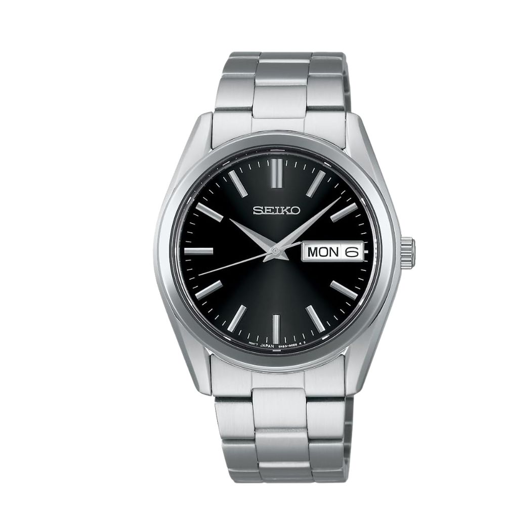 1 Seiko 5 Automatic 21 Jewels Black Sunburst Dial SNXS79 | SNXS79K1 - Image 1