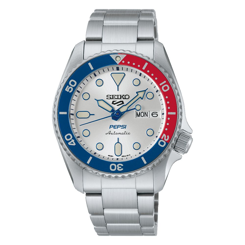 1 Seiko 5 Sports x Pepsi collaboration SRPL99 (Limited Edition) PRE ORDER - Image 1