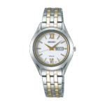 SEIKO SELECTION STPX033 Sapphire Crystal Stainless Steel Solar Watch White Dial