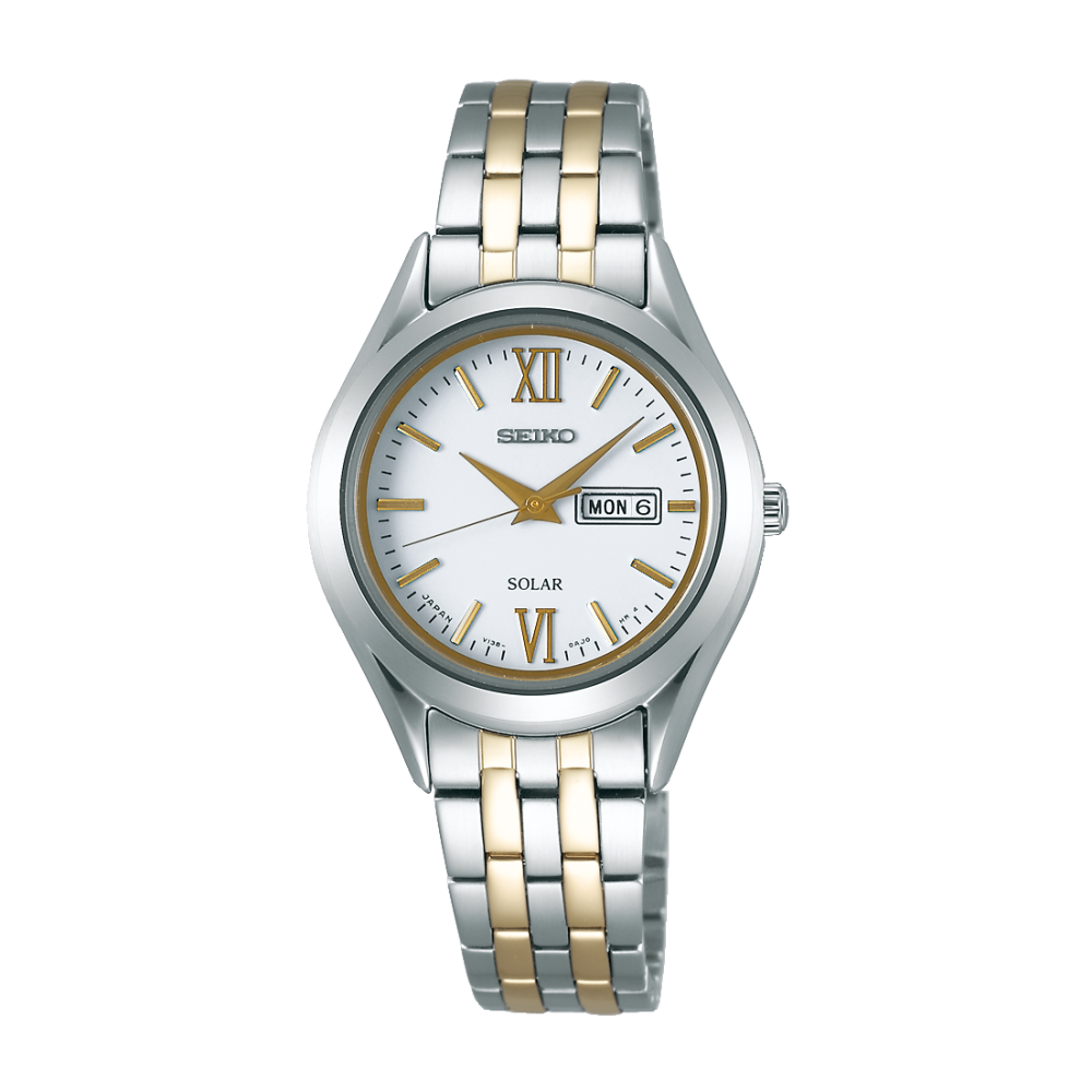43549873-seiko-brightsstpx033-1000x1000 SEIKO SELECTION STPX033 Sapphire Crystal Stainless Steel Solar Watch White Dial - Image 1