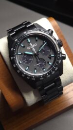 Seiko SBDL103 Prospex Speedtimer Solar Chronograph The Black Series - Image 2