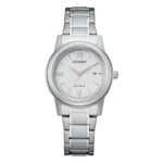 Citizen FE1220-89A Eco-Drive White Dial Ladies Watch - Image 2