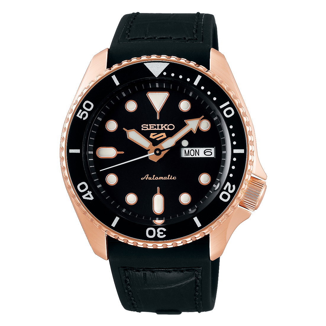 SRPD76K1 Seiko 5 Sports SKX Rose Gold SRPD76 - Image 1