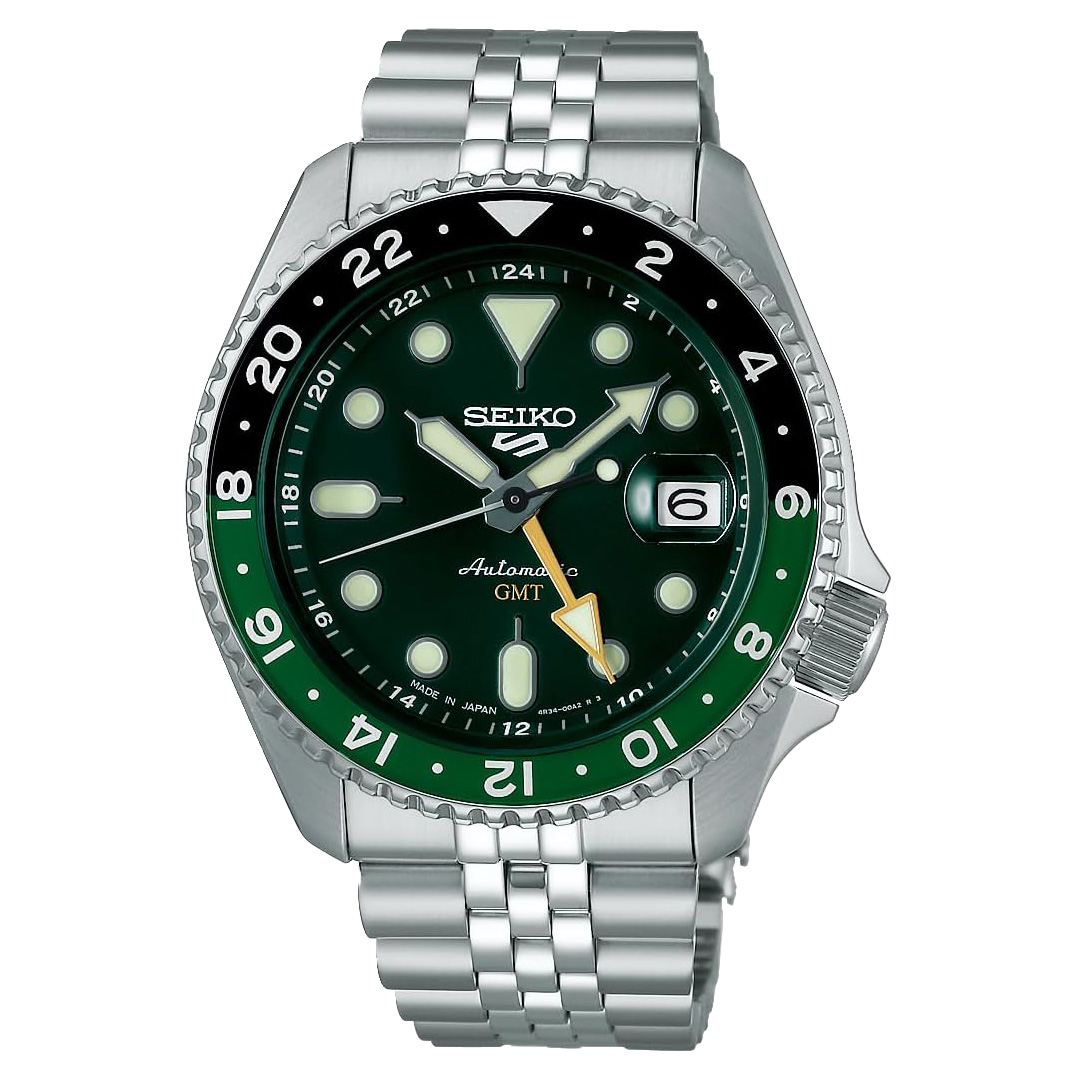 6164yGq7htL._AC_SL1102_ Seiko SKX 5 Sports Sprite GMT SBSC019 Made in Japan - Image 1